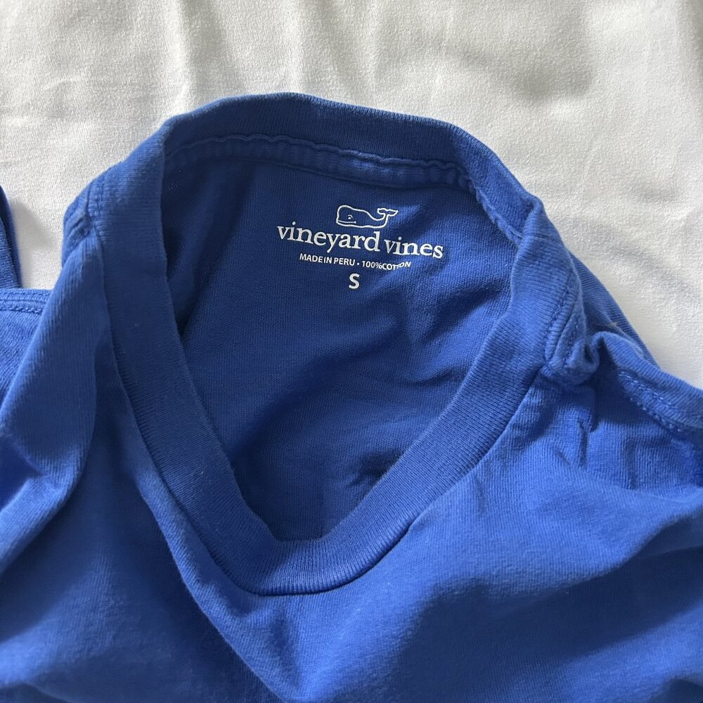 Vineyard Vines "Paradise Potion" T-Shirt Small 100% Cotton - Picture 4 of 6